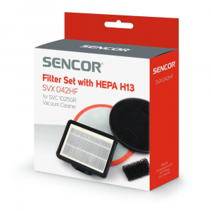 Sencor SVX 042HF HEPA filter SVC 1025GR k&eacute;sz&uuml;l&eacute;khez